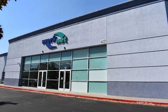 Front of the Stockton WorkNet Center Building
